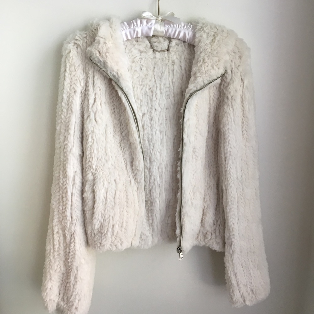 Guess fur jacket